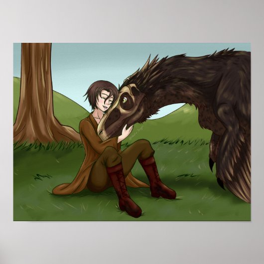 Sweet Dinosaur Poster (Voorkant)