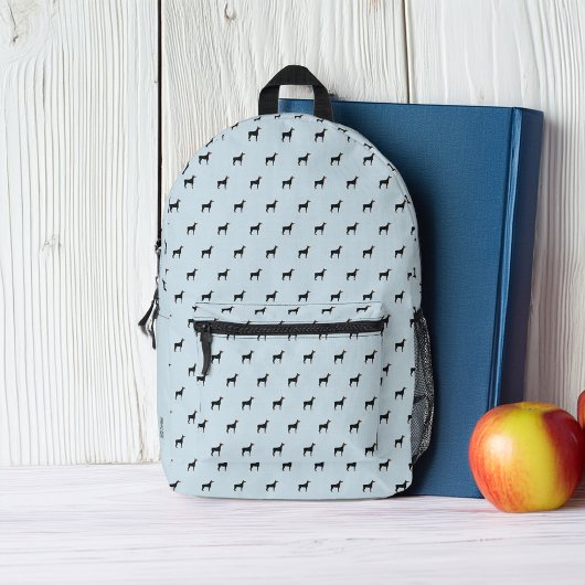 Sweet Doberman Honden Patroon Gepersonaliseerd Bedrukte Rugzak