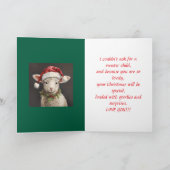 SWEET DOCHTER KERSTMIS KAART (Binnen)