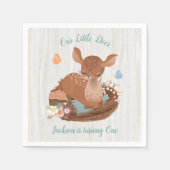 Sweet doe Deer Baby shower servetten (Voorkant)