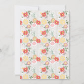 Sweet Doe en Momma Deer Baby douche Uitnodigingen (Achterkant)