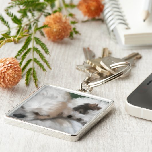 Sweet dogs, sleutelhanger (Zijkant)