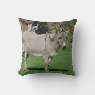 Sweet Donkey in de tuin Kussen