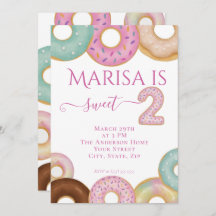 Sweet Donut Birthday | Kleurrijke Kinder partij -