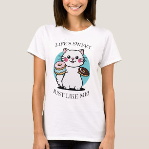 Sweet Donut Cat T-shirt