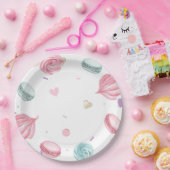 Sweet Donut Schattige kleurrijk Papieren Bordje (Feest)