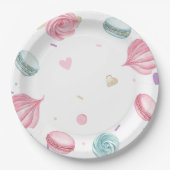 Sweet Donut Schattige kleurrijk Papieren Bordje (Voorkant)