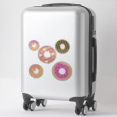 Sweet Donut Sprinkles Frosting Bakery Sticker (Koffer)