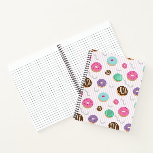 Sweet Donuts Bakery Spiral Notitieboek (Binnen)