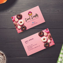 Sweet Donuts Business | Roze Schattigee donuts