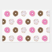 Sweet Donuts Leuke Verjaardag Valentijnsdag Inpakpapier Vel (Voorkant 2)