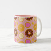 Sweet Donuts Mug  Tweekleurige Koffiemok (Voorkant rechts)