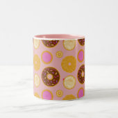 Sweet Donuts Mug  Tweekleurige Koffiemok (Center)