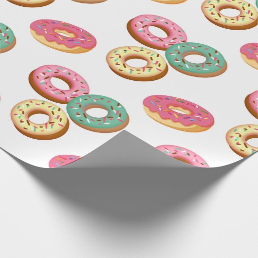 Sweet Donuts Series Design 3 Cadeaupapier (Hoek)