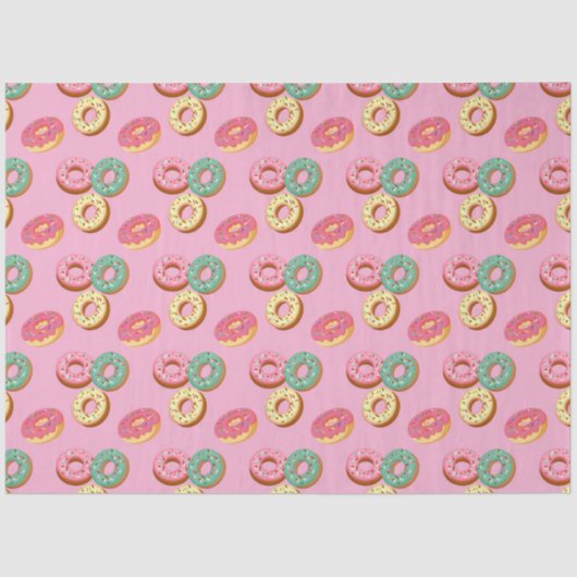 Sweet Donuts Series Design 7 Tissuepapier (Voorkant)