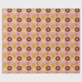 Sweet Donuts Wrapping Paper Cadeaupapier