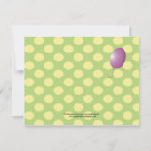 Sweet Dragon Children's Hartelijk dank Bedankkaart (Achterkant)