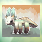 Sweet Dragon Raamsticker (Vel 3)