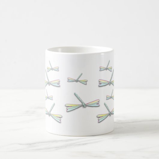 Sweet DragonFly Magische Mok (Center)