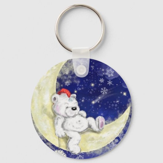 Sweet Dreaming Little Beer - Cute Sleutelhanger (Voorkant)