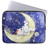 Sweet Dreaming Little Beer Laptop Sleeve (Voorkant)