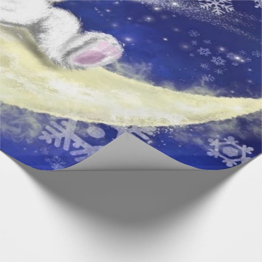 Sweet Dreaming Little Beer - Vrolijk kerstfeest Cadeaupapier (Hoek)