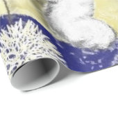 Sweet Dreaming Little Beer - Vrolijk kerstfeest Cadeaupapier (Rol Hoek)