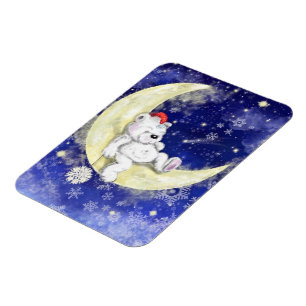 Sweet Dreaming Little Beer - Vrolijk kerstfeest Magneet