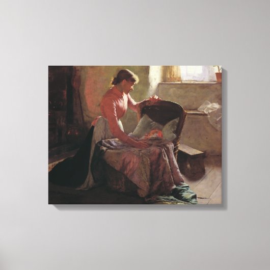 Sweet Dreams, 1892 Canvas Afdruk (Voorkant)