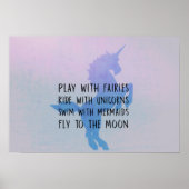 SWEET DREAMS 19 x 13 afdrukken Poster (Voorkant)