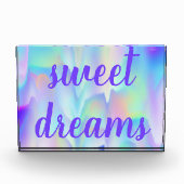 Sweet Dreams Abstracte Northern Lights Fotoblokken (Voorkant)