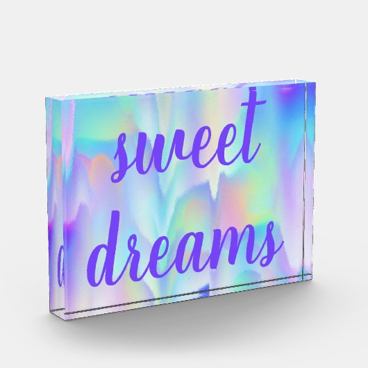 Sweet Dreams Abstracte Northern Lights Fotoblokken (Links)