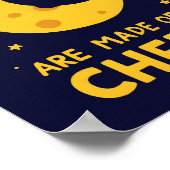 Sweet Dreams Are Made of Cheese Whimsical Night  Poster (Hoek)