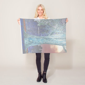 sweet dreams baby blanket. fleece deken