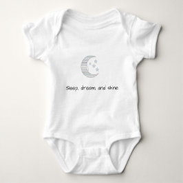 Sweet Dreams Baby - Crescent Moon & Stars Baby uit Romper