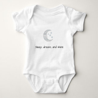 Sweet Dreams Baby - Crescent Moon & Stars Baby uit Romper