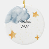 Sweet Dreams Baby Elephant 2021 Ceramic Ornament (Achterkant)