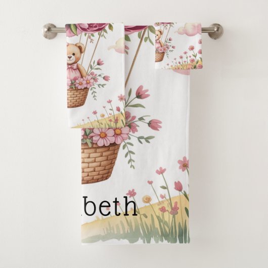 Sweet Dreams Baby Meisje Douche Gift Bad Handdoek (Insitu)