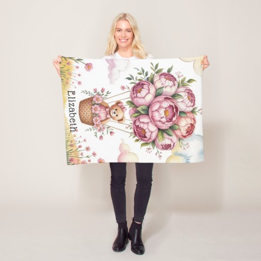 Sweet Dreams Baby Meisje Douche Gift Fleece Deken (In situ)