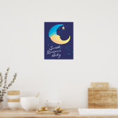Sweet Dreams Baby Poster Afdruk (Keuken)