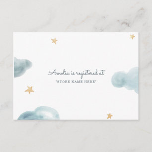 Sweet Dreams Baby shower invoegen Informatiekaartje