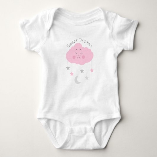 Sweet Dreams Baby shower T-shirt (Voorkant)