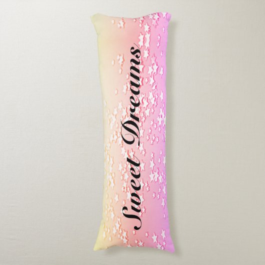 Sweet Dreams Body Pillow Lichaamskussen (Voorkant Verticaal)