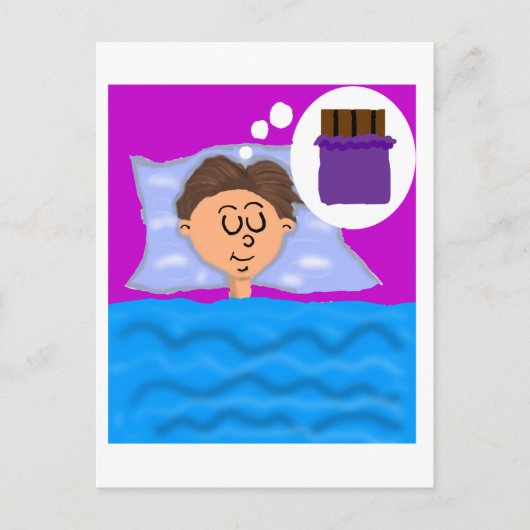 Sweet Dreams Briefkaart (Voorkant)