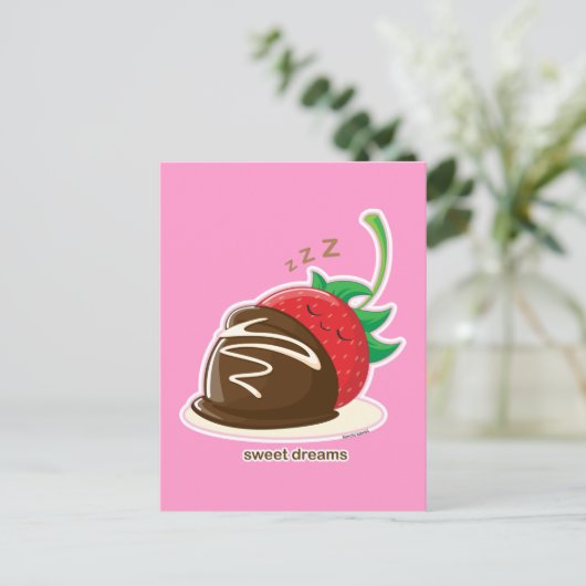 Sweet Dreams Briefkaart (Staand voorkant)