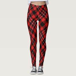 Sweet Dreams-Bullpew tartan Leggings
