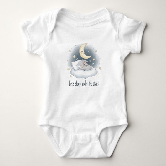 Sweet Dreams Bunny - Lunar Rocker Romper (Voorkant)