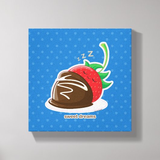 Sweet Dreams Canvas Afdruk (Voorkant)