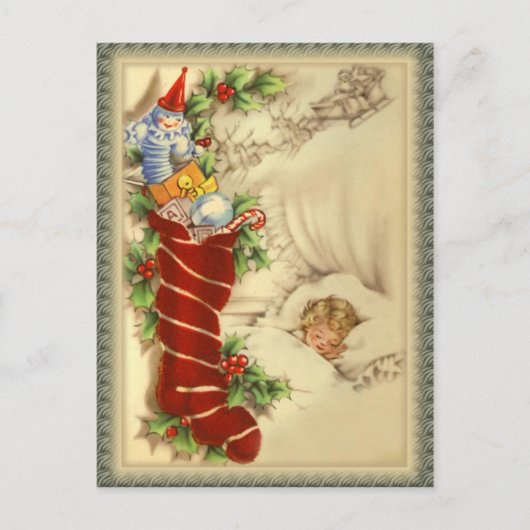 Sweet Dreams CC0243-Briefkaart voor kerstmis Feestdagenkaart (Voorkant)