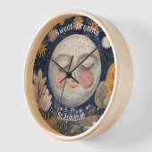 Sweet Dreams Celestial Moon Aangepaste naam Schatt (Hoek)